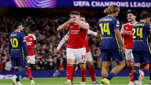 بث مباشر ارسنال وباريس سان جيرمان.. الارسنال يشعل دوري ابطال أوروبا في اول خمس دقائق