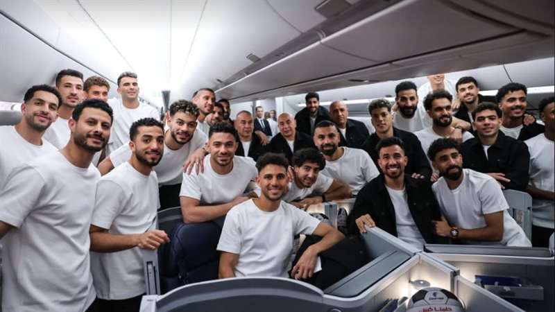 بعد 12 ساعة طيران.. بعثة منتخب مصر تصل الولايات المتحدة الأمريكية