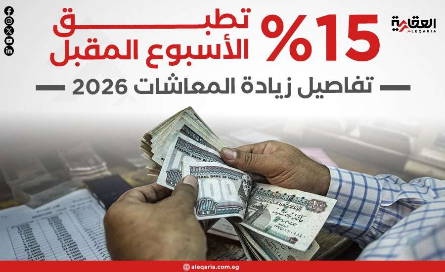 %15 تطبق الأسبوع المقبل.. تفاصيل زيادة المعاشات 2026