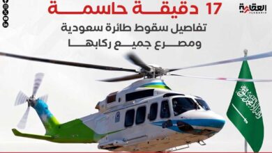 17 دقيقة حاسمة.. تفاصيل سقوط طائرة سعودية ومصرع جميع ركابها