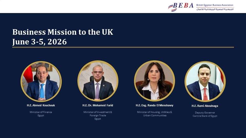 In the presence of the Ministers of Finance and Housing and Investment... Details the BEBA Business Mission to the United Kingdom