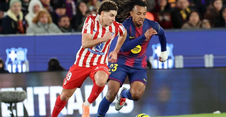 أتلتيكو مدريد يتخذ خطوة قانونية جديدة ضد برشلونة بسبب ألفاريز