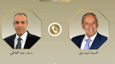 اتصال هاتفي بين وزير الخارجية ورئيس مجلس النواب اللبناني لبحث مستجدات الأوضاع في لبنان