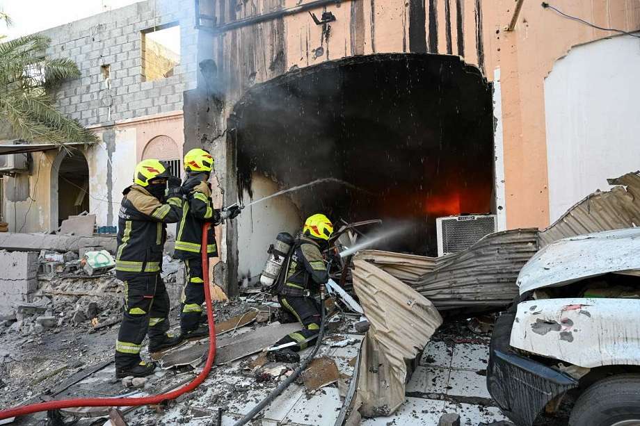 الداخلية البحرينية: إصابة طفلة وتضرر منازل ومركبات إثر اعتراض مسيّرات