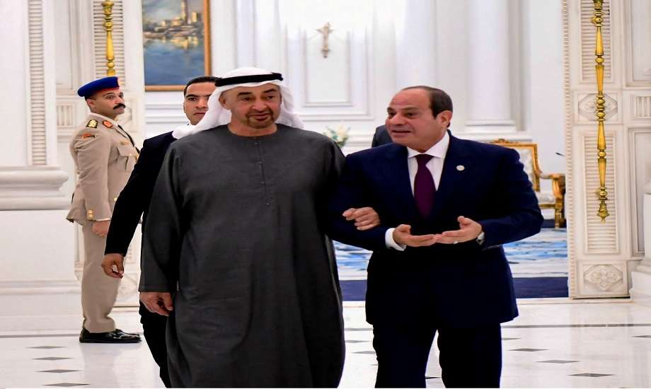 الرئيس السيسى يستقبل اليوم الشيخ محمد بن زايد