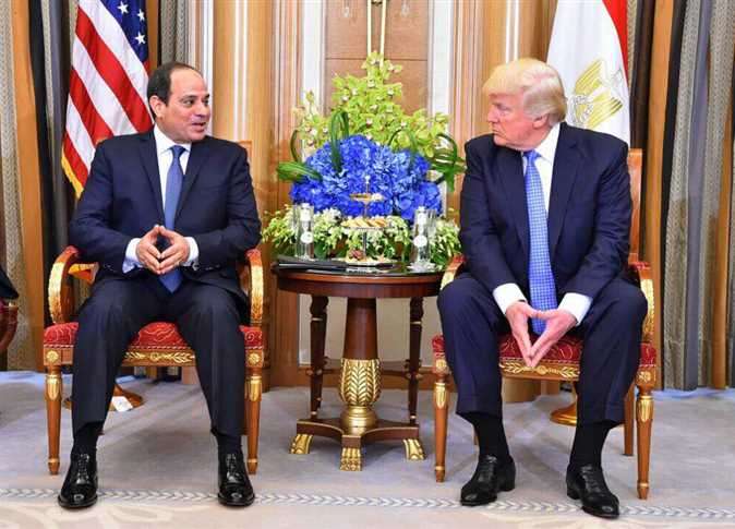 الرئيس السيسي لترامب: تسوية القضية الفلسطينية أساسي وجوهري لتحقيق السلام والاستقرار بالمنطقة