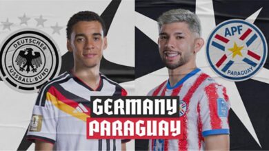 القنوات الناقلة لمباراة ألمانيا وباراجواي اليوم في كأس العالم