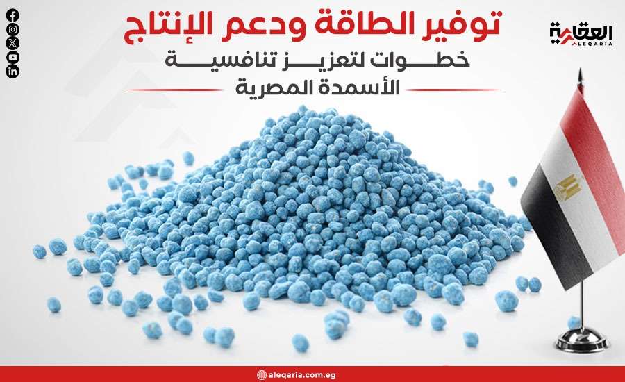 توفير الطاقة ودعم الإنتاج.. خطوات لتعزيز تنافسية الأسمدة المصرية