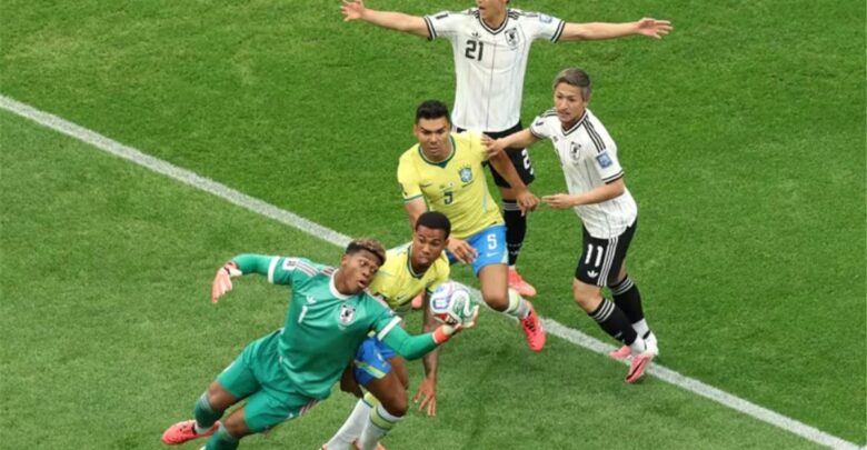 ثنائي البرازيل مهدد بالغياب عن ربع نهائي كأس العالم