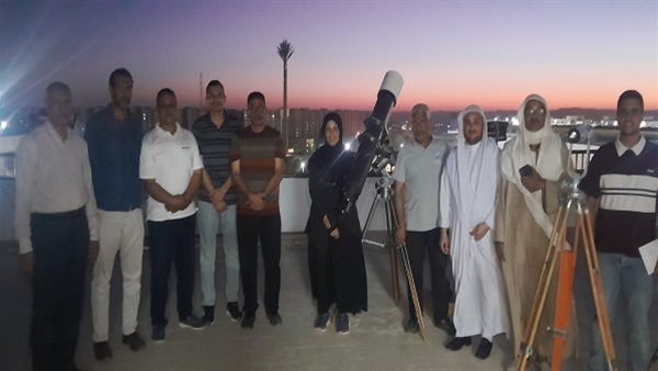 جامعة قنا ترصد هلال شهر المحرم لأول مرة من مركزها الفلكي