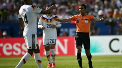 "دون المستوى".. شبكة تحكيمية تنتقد أداء جلال جيد في مباراة ألمانيا وباراجواي
