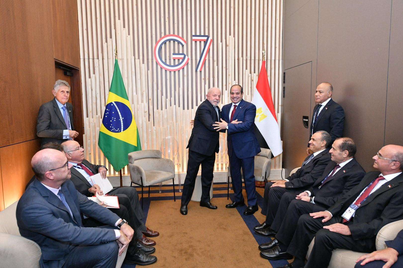 رئيس البرازيل: مصر هي الشريك التجاري الأهم لنا في القارة الإفريقية