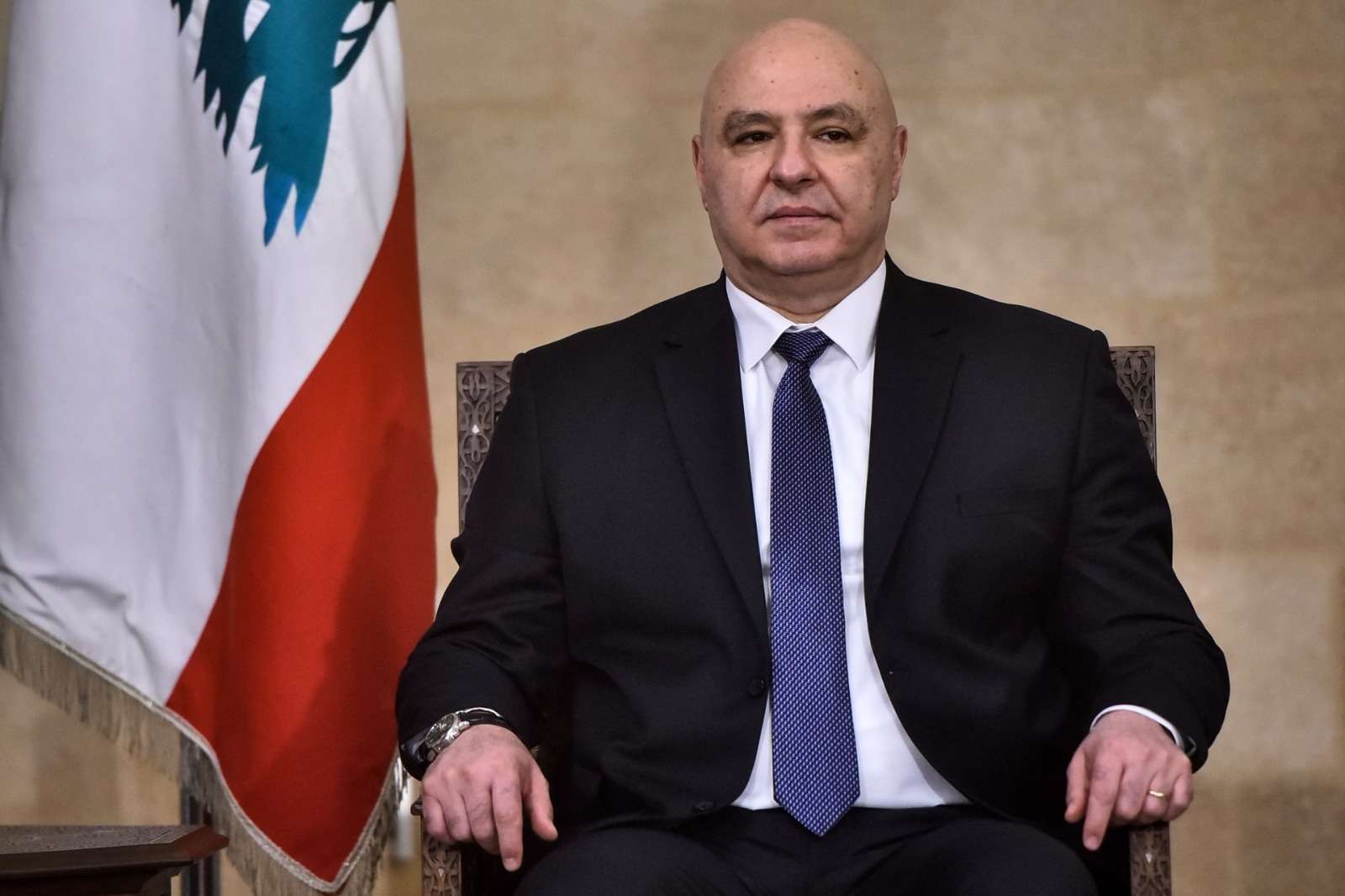رئيس لبنان لنعيم قاسم: اللبنانيون ليسوا شعبك