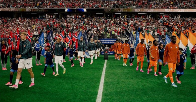 رجل مباراة النرويج وكوت ديفوار في كأس العالم