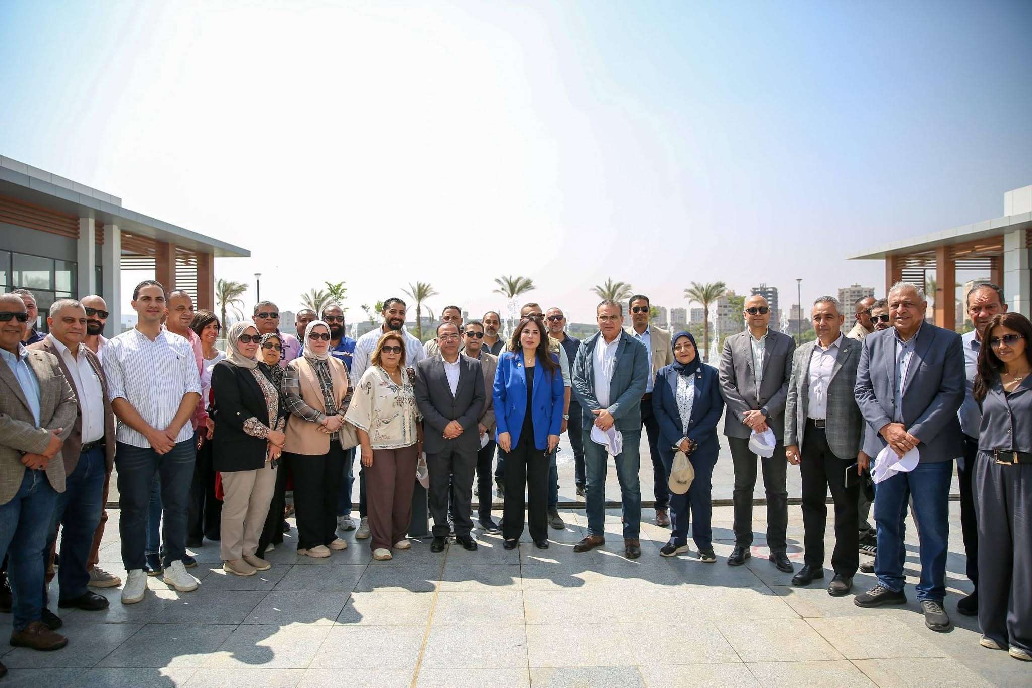 متابعة ميدانية وتوجيهات جديدة خلال زيارة وزيرة الإسكان لمشروع حدائق تلال الفسطاط