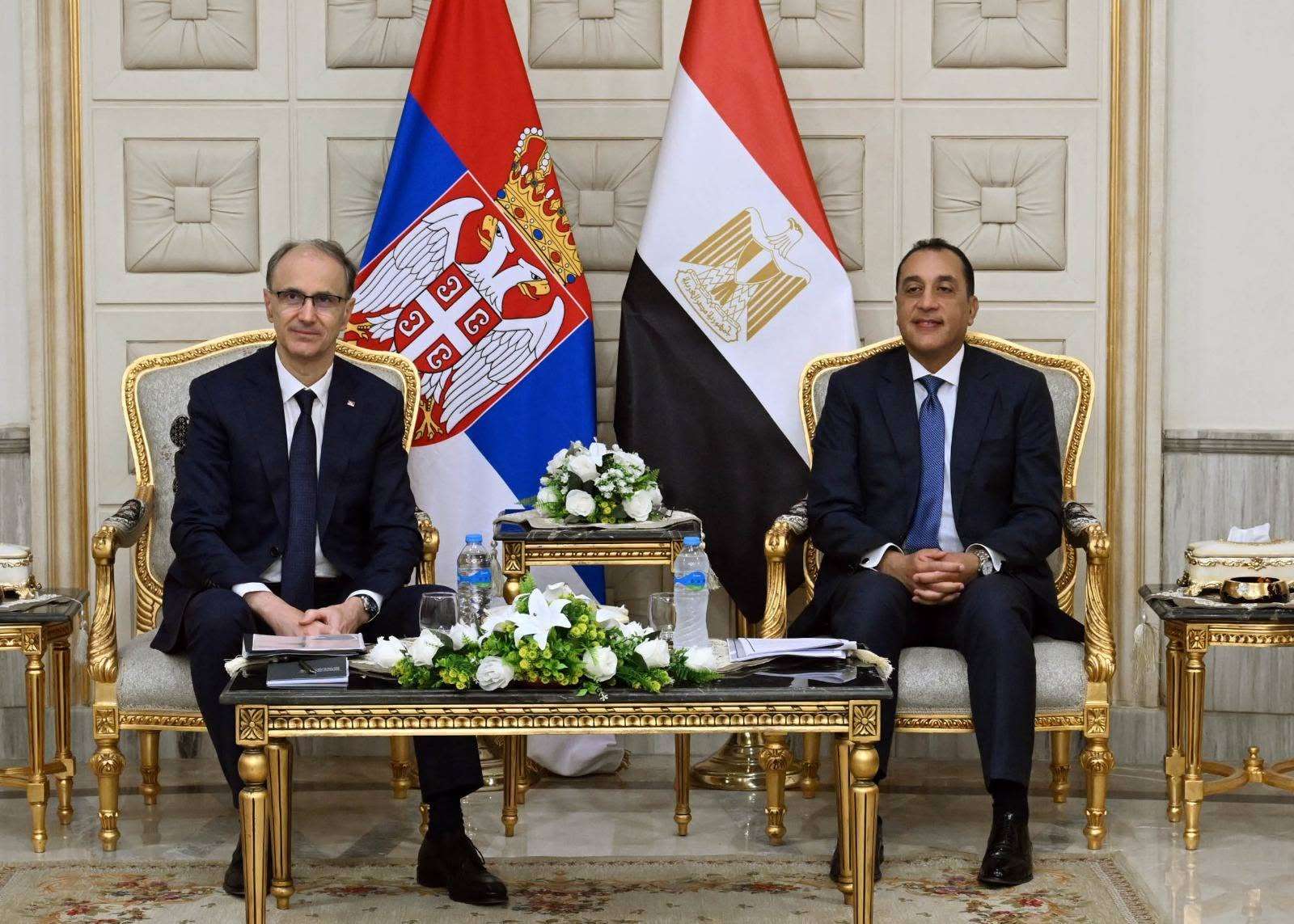 مدبولي يؤكد أهمية تفعيل اتفاقية التجارة الحرة مع صربيا وتعزيز التعاون الاقتصادي بين البلدين