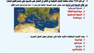 مراجعة ليلة الامتحان فى الجغرافيا لطلاب الثانوية العامة قبل امتحان 2026