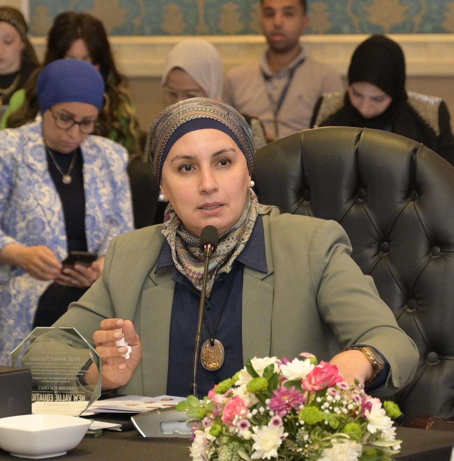 هند فروح: نطبق «الهرم الأخضر المصري» في الإسكان.. ونستهدف 30 ألف وحدة بمعايير استدامة متقدمة