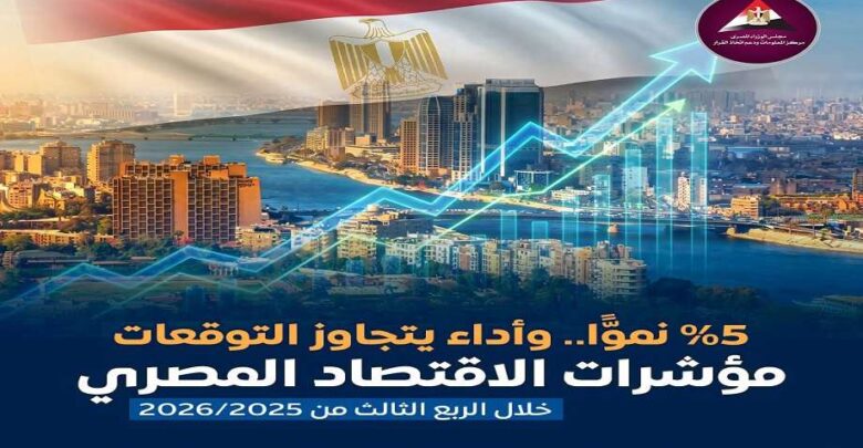 وزير التخطيط: الاقتصاد المصري يحقق معدل نمو 5% خلال الربع الثالث من العام المالي 2025/2026