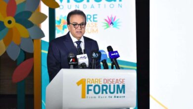 وزير الصحة يشهد انطلاق أول منتدى وطني للأمراض النادرة في مصر