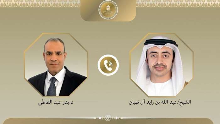 وزيرا خارجية مصر والإمارات يبحثان تطورات المنطقة