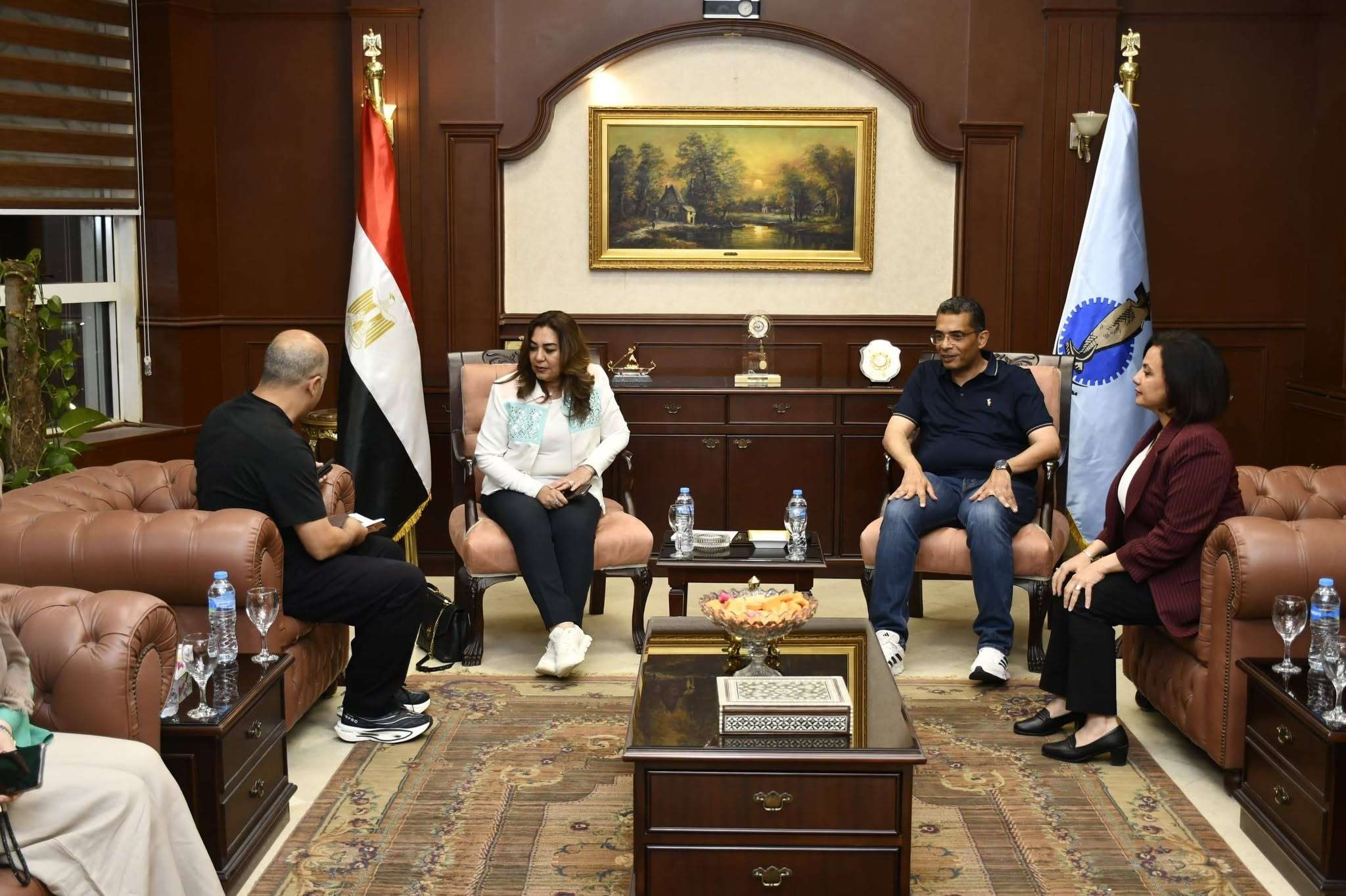 وزيرة التنمية المحلية توجه بإعداد خطة متكاملة لرفع كفاءة منظومة إدارة المخلفات في البحر الأحمر
