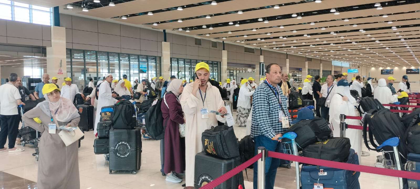 وصول أولى رحلات عودة حجاج السياحة البري إلى ميناء العقبة تمهيداً لعودتهم إلى مصر