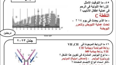 أبرز الأسئلة المقالية في الاحياء لن يخرج عنها امتحان الثانوية العامة 2026