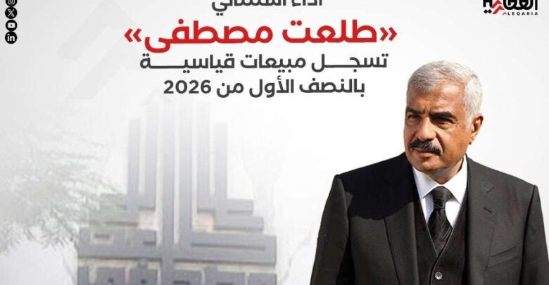 أداء استثنائي.. «طلعت مصطفى» تسجل مبيعات قياسية بالنصف الأول من 2026