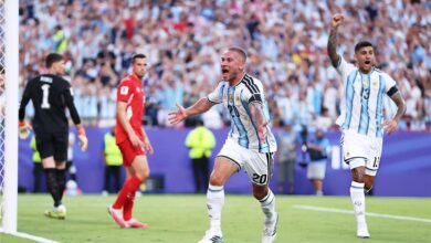 أسيست ميسي.. ماك أليستر يسجل هدف الأرجنتين الأول أمام سويسرا