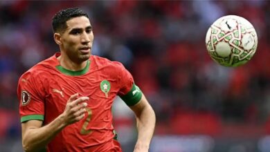 أشرف حكيمي يعزز أرقامه القياسية أمام كندا في كأس العالم