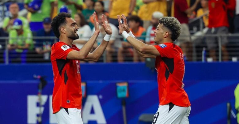 إنجاز جديد لـ إمام عاشور بعد هدفه في مباراة مصر وأستراليا