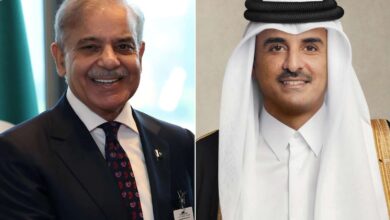 اتصال هاتفي بين أمير قطر ورئيس وزراء باكستان لبحث خفض التوترات وحماية الملاحة