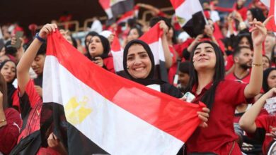 احتفالية منتخب مصر باستاد القاهرة.. إقبال جماهيري كبير (فيديو)