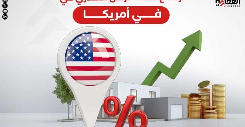 ارتفاع فائدة الرهن العقاري في أمريكا