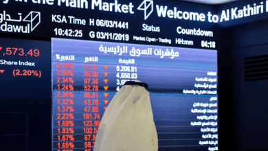 البورصات الخليجية تسجل خسائر أسبوعية وسط تصاعد التوتر بين واشنطن وطهران