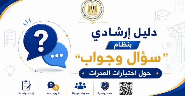 الثانوية العامة.. سؤال وجواب عن اختبارات القدرات بالجامعات 2026