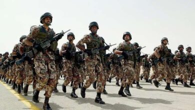 الجيش الأردني يعلن اعتراض وإسقاط 4 صواريخ دخلت المجال الجوي قادمة من إيران