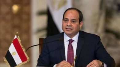 الرئيس السيسي يعزي قطر في وفاة الأمير حمد بن خليفة آل ثاني