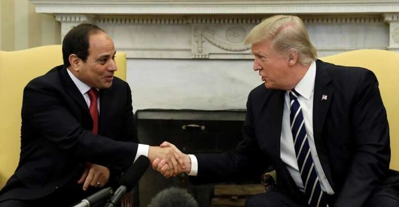الرئيس السيسي يهنئ ترامب والشعب الأمريكي بالذكرى الـ250 للاستقلال