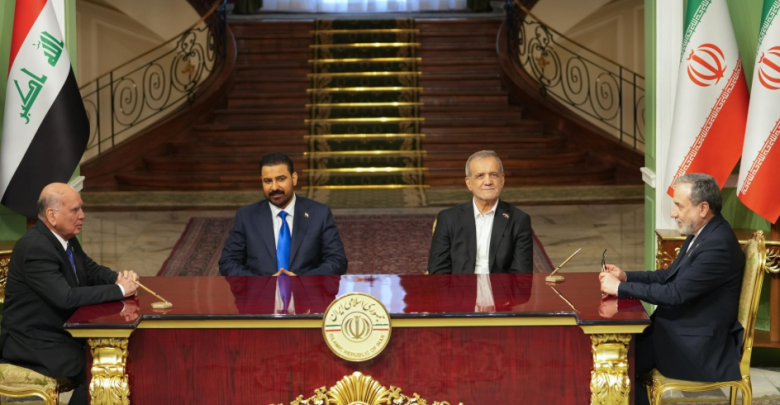 العراق وإيران توقعان 4 اتفاقيات ومذكرات تفاهم.. ما مجالات التعاون بين البلدين؟