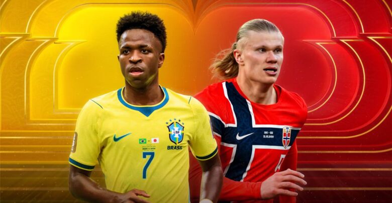 القنوات الناقلة لمباراة البرازيل والنرويج اليوم في كأس العالم