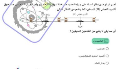 النماذج الاسترشادية بالاجابات في الكيمياء من حصص مصر.. ما تفوتهاش