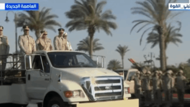 بالبدلة العسكرية.. الرئيس السيسي يتفقد مقر القيادة الاستراتيجية (الأوكتاجون)