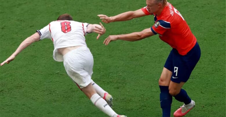 بسبب هالاند.. إلغاء هدف النرويج الثاني أمام إنجلترا