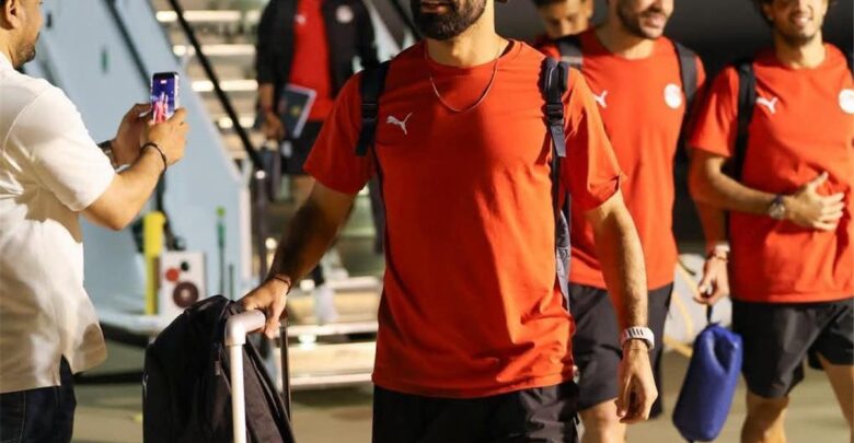 بعثة منتخب مصر تصل دالاس استعدادا لمواجهة أستراليا في كأس العالم