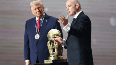 ترامب يحضر نهائي المونديال.. وتصميم صندوق فاخر لحمل كأس العالم