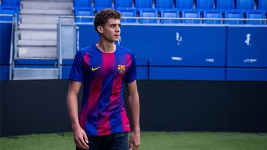 تشكيل برشلونة أمام يوروبا وديًا.. موقف حمزة عبد الكريم