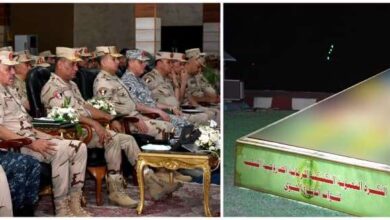 تصدي لهجمات جوية معادية.. وزير الدفاع يشهد المرحلة النهائية من الرماية الصاروخية الليلية