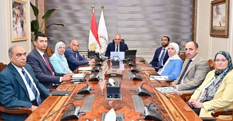 تعزيز إدارة الموارد المائية.. وزير الري يستعرض مع الوكالة الألمانية موقف برنامج دلتا النيل